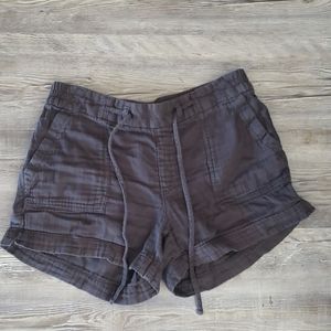 Twill utility shorts